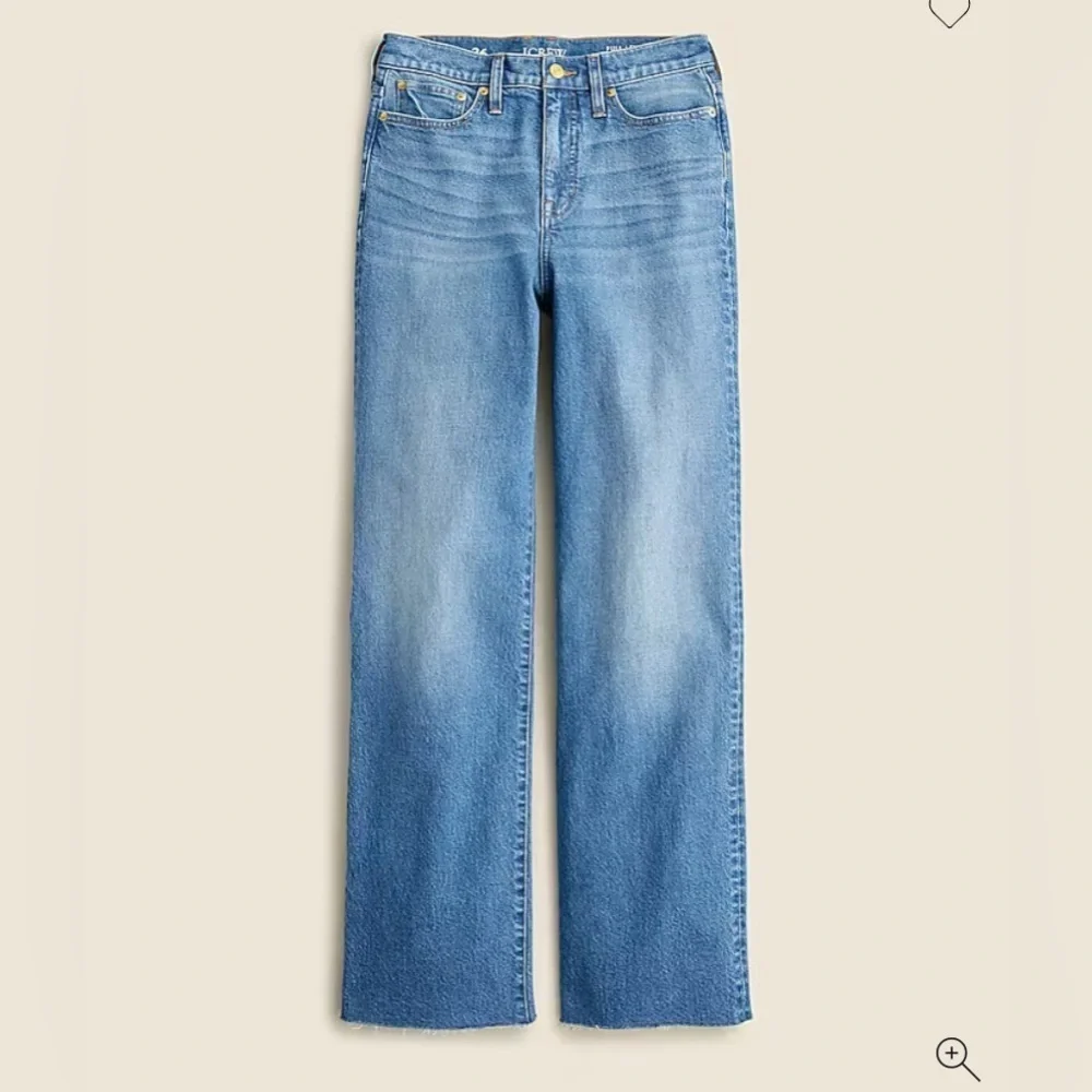 J.Crew Full length wide leg jeans size 31p